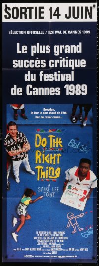 8b579 DO THE RIGHT THING French door panel 1989 directed by Spike Lee, Danny Aiello, Brooklyn!