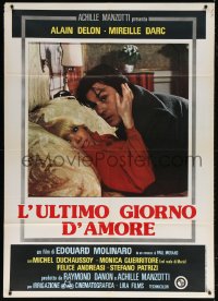 8b160 HURRIED MAN Italian 1p 1977 Edouard Molinaro's L'Homme Presse, Alain Delon & Mireille Darc!
