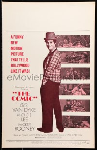 8b296 COMIC WC 1969 Dick Van Dyke stars in the biography of Buster Keaton directed by Carl Reiner!