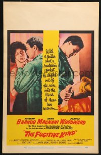 8b329 FUGITIVE KIND WC 1960 Marlon Brando, Anna Magnani, Joanne Woodward, directed by Sidney Lumet!