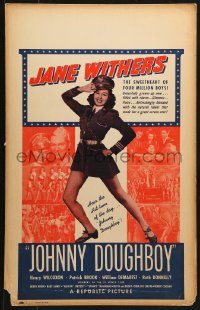 8b379 JOHNNY DOUGHBOY WC 1942 pretty Jane Withers in uniform is the sweetheart of 4 million boys!