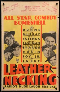 8b395 LEATHERNECKING WC 1930 Irene Dunne, Ken Murray, Louise Fazenda, Tashman, Sparks, Rubin, Foy!