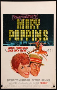 8b410 MARY POPPINS WC 1964 Julie Andrews & Dick Van Dyke in Walt Disney's musical classic!