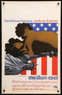 8b412 MEDIUM COOL WC 1969 Haskell Wexler's X-rated 1960s counter-culture classic!