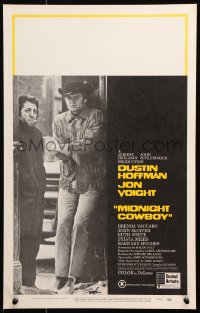 8b414 MIDNIGHT COWBOY X-rated WC 1969 Dustin Hoffman, Jon Voight, John Schlesinger classic!