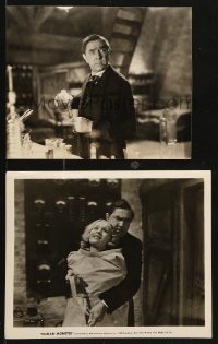 8c960 HUMAN MONSTER 2 from 7.5x9 to 8x10 stills R1956 Lugosi as blind professor, Edgar Wallace story!