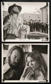 8c568 ALEX IN WONDERLAND 8 8x10 stills 1971 wild images of Donald Sutherland, Jeanne Moreau!