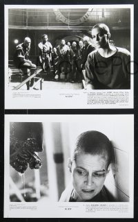 8c446 ALIEN 3 11 8x10 stills 1992 great images of Sigourney Weaver as Ripley, director David Fincher!