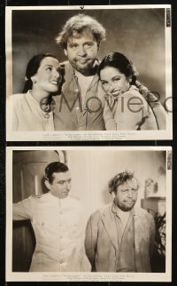 8c886 BEACHCOMBER 3 8x10 stills 1938 great images of Charles Laughton, W. Somerset Maugham!