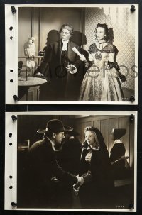8c685 BEDLAM 6 8x11 key book stills 1946 all with gorgeous Anna Lee, produced by Val Lewton!