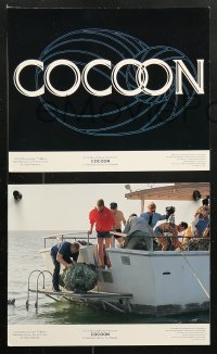 8c021 COCOON 8 color 8x10 stills 1985 Ron Howard classic, Don Ameche, Brimley, Tahnee Welch
