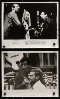 8c850 FESTIVAL 4 8x10 stills 1967 great images of Joan Baez, Peter, Paul and Mary and more!