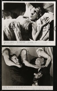 8c492 FROZEN DEAD 10 from 7.5x8.5 to 8x10 stills 1966 Dana Andrews, w/ severed head on table!