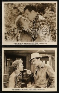 8c854 GOD'S COUNTRY & THE WOMAN 4 8x10 stills 1940s George Brent, Beverly Roberts, James Oliver Curwood