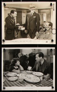 8c392 HAROLD HUBER 13 8x10 stills 1930s-1940s cool portraits of the star from a variety of roles!
