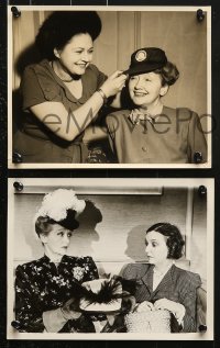 8c780 HEDDA HOPPER 5 8x10 stills 1940s-1950s cool portraits of the star from a variety of roles!