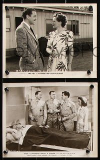 8c501 JOHN HUBBARD 10 from 7x9 to 8x10 stills 1930s-1960s the star from a variety of roles!