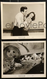 8c362 LIVE FAST DIE YOUNG 14 from 8x9.75 to 8x10 stills 1958 images of bad girl Mary Murphy!