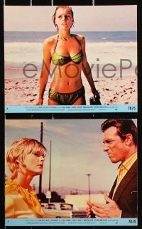 8c065 ONCE YOU KISS A STRANGER 7 8x10 mini LCs 1970 many images of super sexy Carol Lynley!