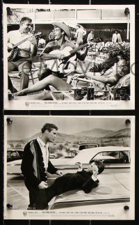 8c723 PALM SPRINGS WEEKEND 6 8x10 stills 1963 Troy Donahue, Connie Stevens, swingers in California!