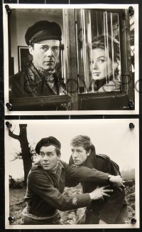8c162 PASSWORD IS COURAGE 46 8x10 stills 1963 Dirk Bogarde in an English version of Great Escape!