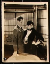 8c809 PRIVATE LIVES 5 8x10 stills 1931 all with Robert Montgomery and sexy Una Merkel!