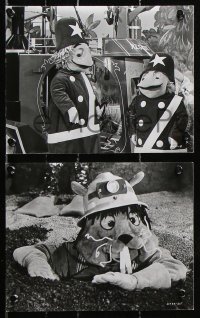 8c552 PUFNSTUF 9 7.5x9.5 stills 1970 Sid & Marty Krofft musical, wacky images of characters!