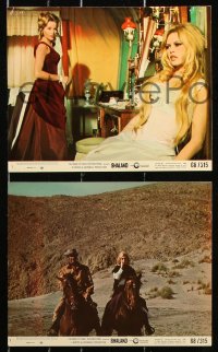 8c083 SHALAKO 6 8x10 mini LCs 1968 Connery with beautiful Brigitte Bardot and Honor Blackman!
