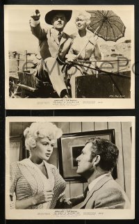 8c440 SHERIFF OF FRACTURED JAW 12 from 7.5x9.5 to 8x10 stills 1959 sexy burlesque Jayne Mansfield!