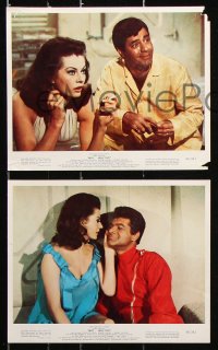 8c074 WAY WAY OUT 7 color 8x10 stills 1966 astronaut Jerry Lewis all in sci-fi scenes!
