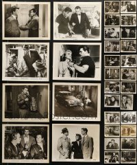 8d402 LOT OF 40 FILM NOIR 8X10 STILLS 1940s-1950s scenes from a variety of different movies!