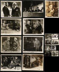 8d423 LOT OF 17 8X10 STILLS FROM WWII FILMS 1940s-1950s scenes from a variety of military movies!