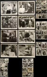 8d400 LOT OF 44 1950S 8X10 STILLS 1950s scenes from a variety of different movies!