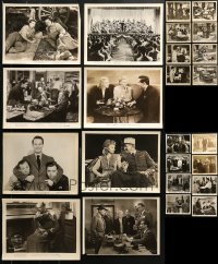 8d405 LOT OF 37 1940S 8X10 STILLS 1940s scenes from a variety of different movies!