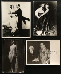 8d339 LOT OF 4 8X10 REPRO PHOTOS 1980s Fred Astaire & Ginger Rogers and more!