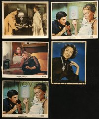 8d437 LOT OF 5 COLOR 8X10 STILLS 1940s-1960s scenes from a variety of different movies!
