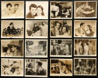 8d409 LOT OF 32 8X10 STILLS 1920-1980s great scenes from a variety of different movies!