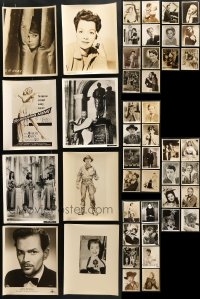 8d399 LOT OF 46 8X10 STILLS 1930-1970s great scenes from a variety of different movies!