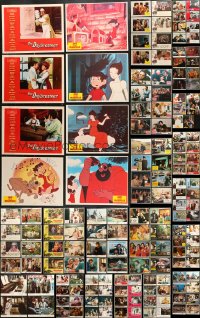 8d162 LOT OF 220 LOBBY CARDS 1960s-1980s incomplete sets from a variety of different movies!