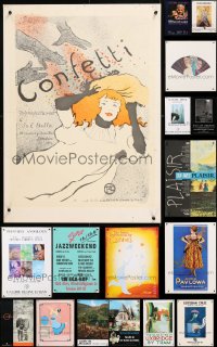 8d679 LOT OF 21 UNFOLDED MISCELLANEOUS POSTERS 1970s-2000s a variety of cool images!