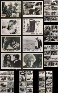 8d394 LOT OF 54 8X10 STILLS 1960s-1970s great scenes from a variety of different movies!