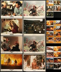 8d204 LOT OF 29 LOBBY CARDS 1980s-1990s incomplete sets from a variety of different movies!