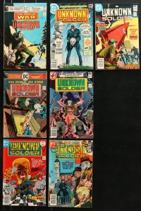 8d026 LOT OF 7 UNKNOWN SOLDIER COMIC BOOKS ISSUES BETWEEN #192-#257 1970s DC Comics!