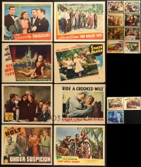 8d208 LOT OF 19 1930S LOBBY CARDS 1930s great scenes from a variety of different movies!