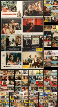 8d184 LOT OF 118 1970S LOBBY CARDS 1970s great scenes from a variety of different movies!