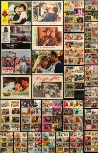 8d165 LOT OF 207 1960S LOBBY CARDS 1960s incomplete sets from a variety of different movies!