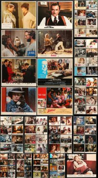 8d177 LOT OF 137 1980S LOBBY CARDS 1980s incomplete sets from a variety of different movies!