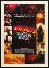 8d634 LOT OF 10 UNFOLDED STAR TREK II: THE WRATH OF KHAN 17x24 SPECIAL POSTERS 1982 cool!