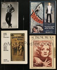 8d100 LOT OF 4 DEALER AND AUCTION CATALOGS 1980s-1990s Marilyn Monroe & Hollywood collectibles!