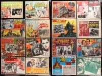 8d298 LOT OF 16 MEXICAN LOBBY CARDS 1950s-1970s great scenes from a variety of different movies!